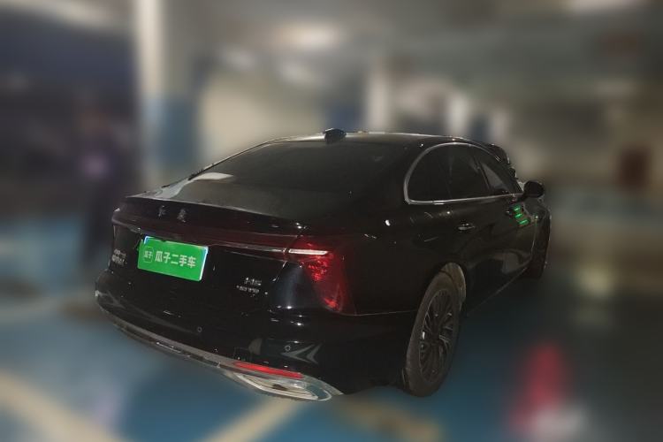 Used Hongqi H5 2024 2.0T Automatic Smart Connect Flagship Edition Rear Right 45 Deg