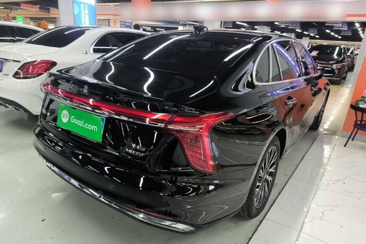 Used Hongqi H5 2024 2.0T Automatic Smart Connect Flagship Edition Rear Right 45 Deg