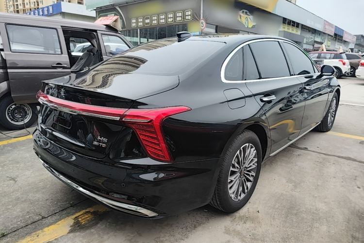 Used Hongqi H5 2024 1.5T DCT Smart Connect Flagship Edition Rear Right 45 Deg