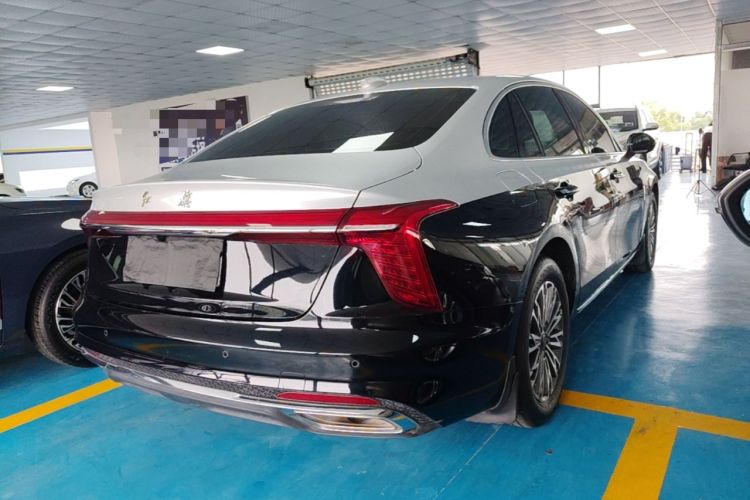 Used Hongqi H5 2024 1.5T DCT Smart Connect Flagship Edition Rear Right 45 Deg