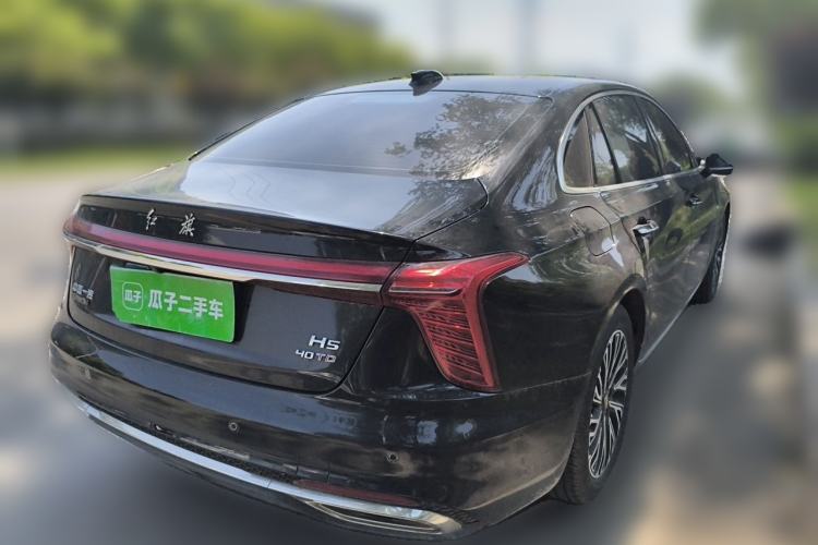 Used Hongqi H5 2024 2.0T Automatic Smart Connect Flagship Edition Rear Right 45 Deg
