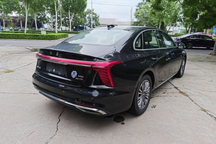 Used Hongqi H5 2024 1.5T DCT Smart Connect Flagship Edition Rear Right 45 Deg