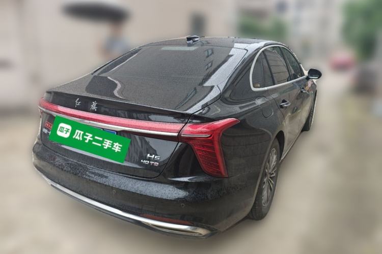 Used Hongqi H5 2024 2.0T Automatic Smart Connect Flagship Edition Rear Right 45 Deg