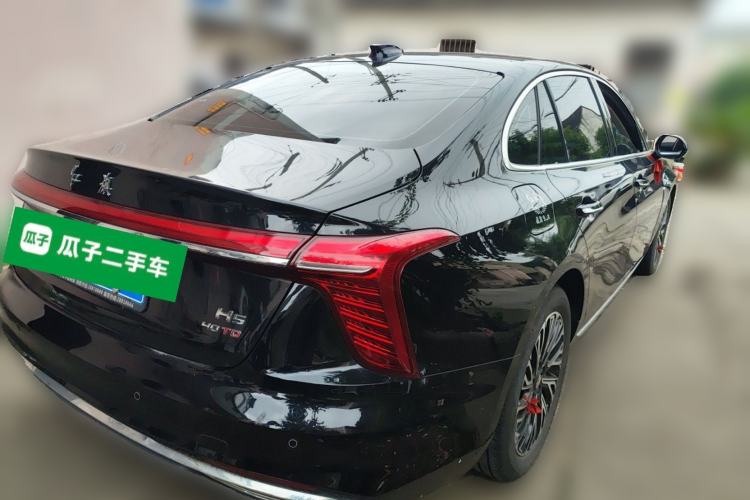 Used Hongqi H5 2024 2.0T Automatic Smart Connect Flagship Edition Rear Right 45 Deg