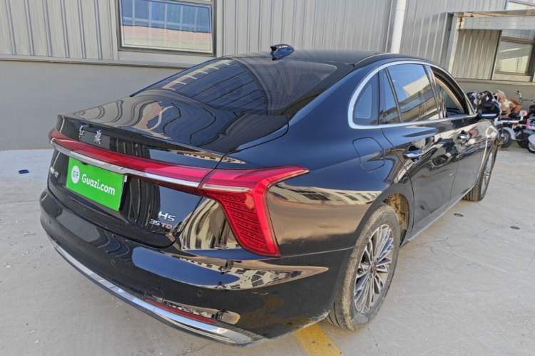 Used Hongqi H5 2024 1.5T DCT Smart Connect Flagship Edition Rear Right 45 Deg