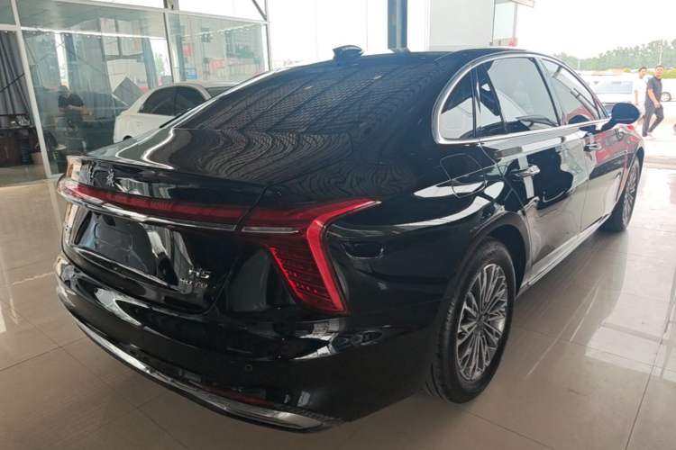 Used Hongqi H5 2024 2.0T Automatic Smart Connect Flagship Edition Rear Right 45 Deg