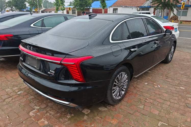 Used Hongqi H5 2024 1.5T DCT Smart Connect Flagship Edition Rear Right 45 Deg