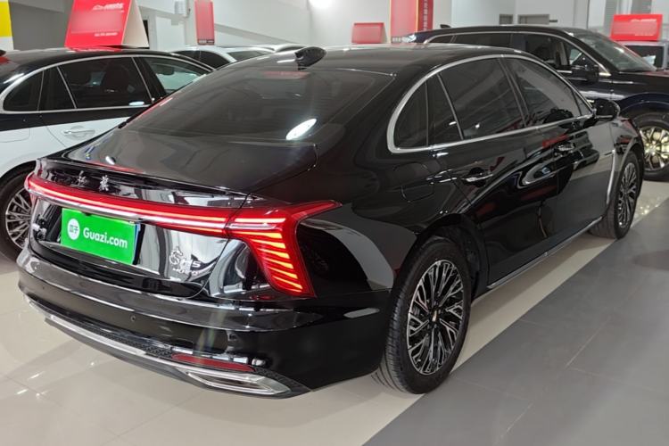 Used Hongqi H5 2024 2.0T Automatic Smart Connect Flagship Edition Rear Right 45 Deg