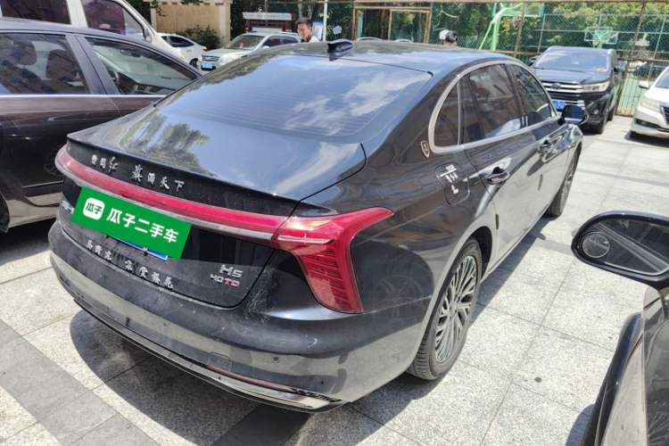 Used Hongqi H5 2024 2.0T Automatic Smart Connect Flagship Edition Rear Right 45 Deg