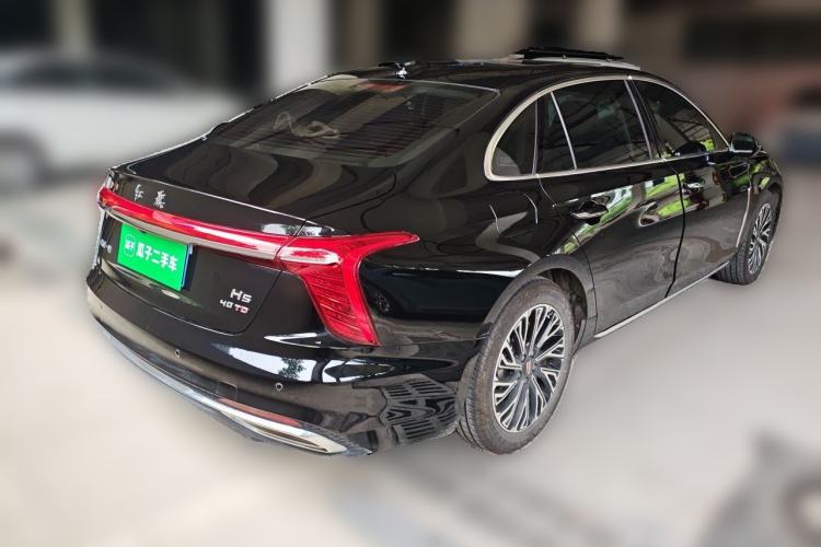 Used Hongqi H5 2024 2.0T Automatic Smart Connect Flagship Edition Rear Right 45 Deg