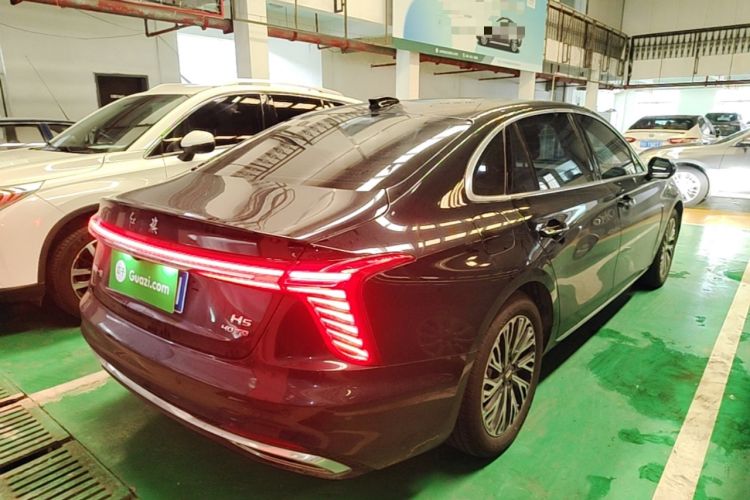 Used Hongqi H5 2024 2.0T Automatic Smart Connect Flagship Edition Rear Right 45 Deg
