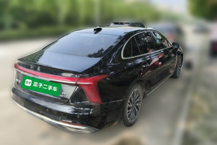 Used Hongqi H5 2024 2.0T Automatic Smart Connect Flagship Edition Rear Right 45 Deg