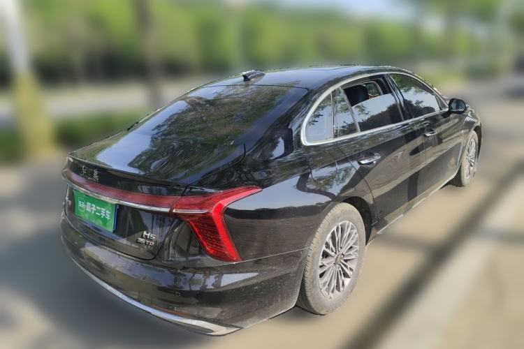 Used Hongqi H5 2024 1.5T DCT Smart Connect Flagship Edition Rear Right 45 Deg