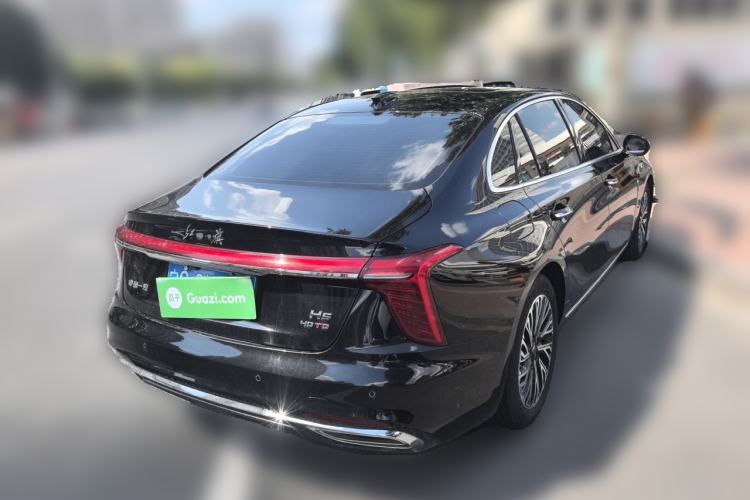 Used Hongqi H5 2024 2.0T Automatic Smart Connect Flagship Edition Rear Right 45 Deg