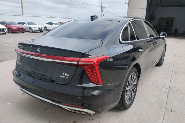 Used Hongqi H5 2024 2.0T Automatic Smart Connect Flagship Edition Rear Right 45 Deg