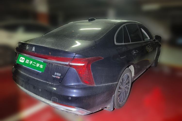 Used Hongqi H5 2024 2.0T Automatic Smart Connect Flagship Edition Rear Right 45 Deg
