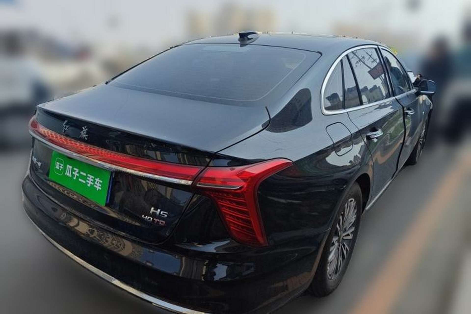 Used Hongqi H5 2024 2.0T Automatic Smart Connect Flagship Edition Rear Right 45 Deg