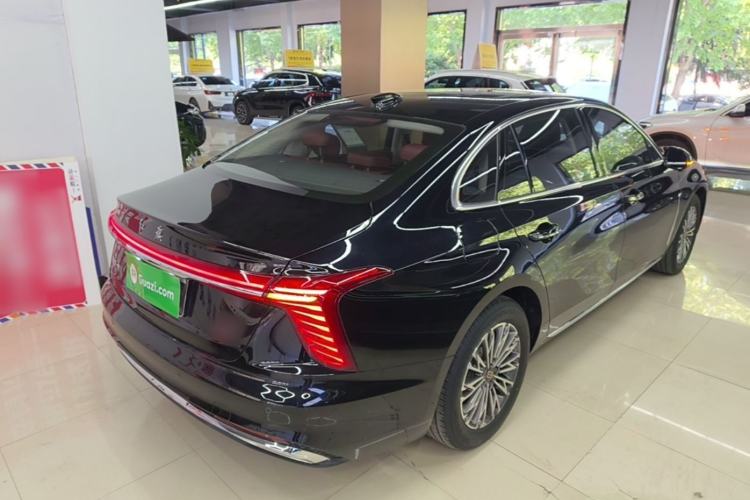 Used Hongqi H5 2024 1.5T DCT Smart Connect Flagship Edition Rear Right 45 Deg