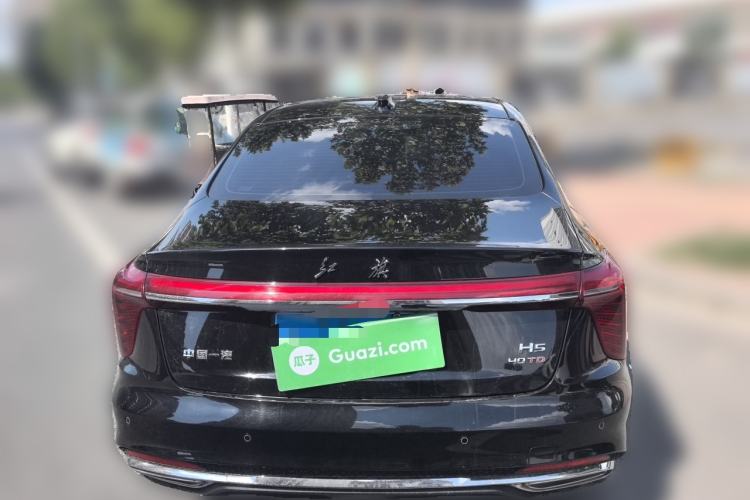 Used Hongqi H5 2024 2.0T Automatic Smart Connect Flagship Edition Rear