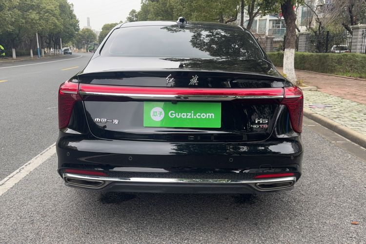 Used Hongqi H5 2024 2.0T Automatic Smart Connect Flagship Edition Rear