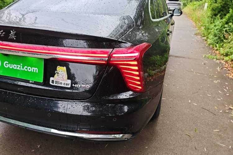 Used Hongqi H5 2024 2.0T Automatic Smart Connect Flagship Edition Right Rear Taillight