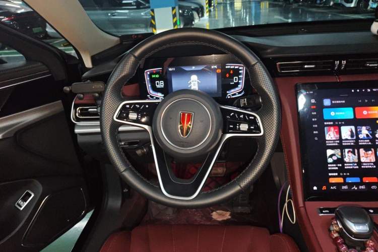 Used Hongqi H5 2024 1.5T DCT Smart Connect Flagship Edition Steering Wheel