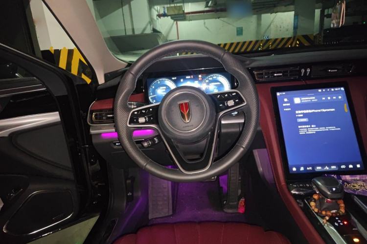 Used Hongqi H5 2024 2.0T Automatic Smart Connect Flagship Edition Steering Wheel