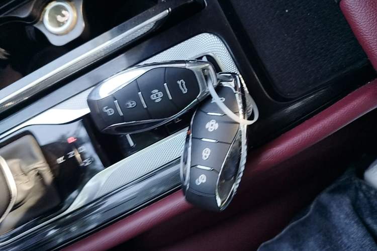 Used Hongqi H5 2024 1.5T DCT Smart Connect Flagship Edition Vehicle Key