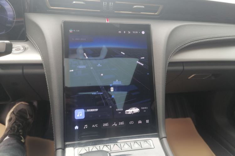 Used Hongqi H5 2024 1.5T HEV Smart Connect Flagship Edition Audio And AC Panel