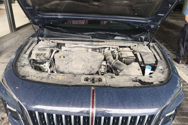Used Hongqi H5 2024 2.0T Automatic Smart Connect Flagship Edition Engine Bay