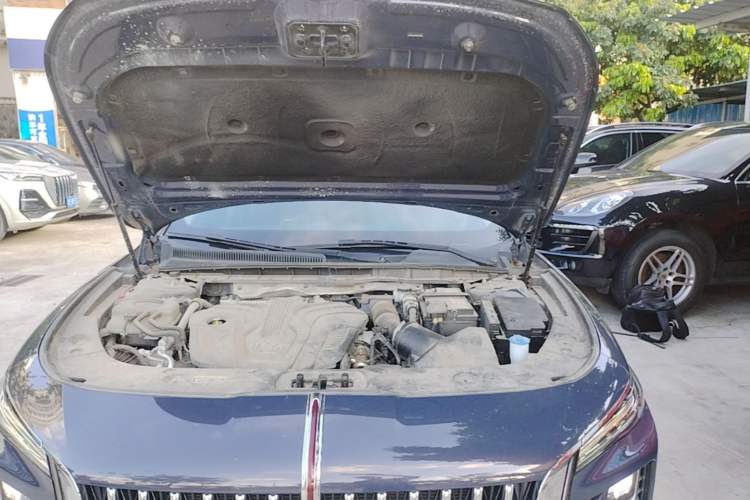 Used Hongqi H5 2024 2.0T Automatic Smart Connect Flagship Edition Engine Bay
