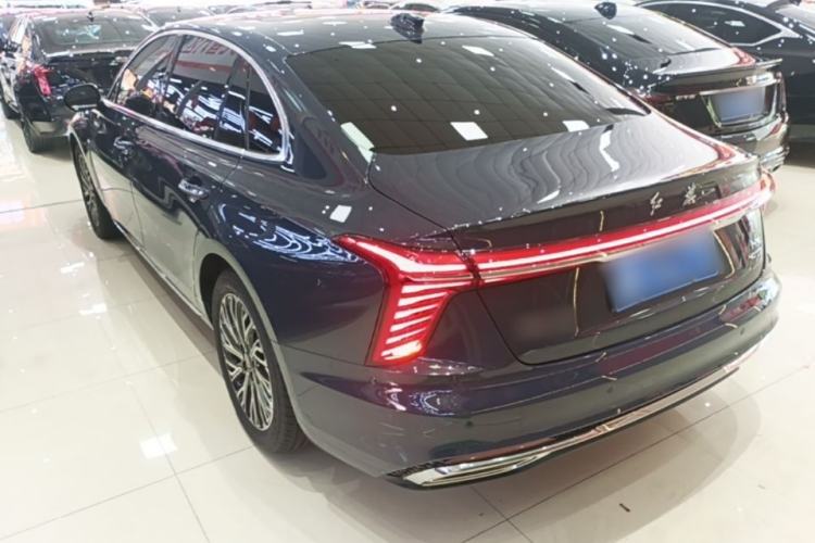 Used Hongqi H5 2024 2.0T Automatic Smart Connect Flagship Edition Rear Left 45 Deg