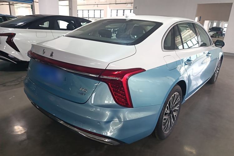 Used Hongqi H5 2024 1.5T HEV Smart Connect Flagship Edition Rear Right 45 Deg