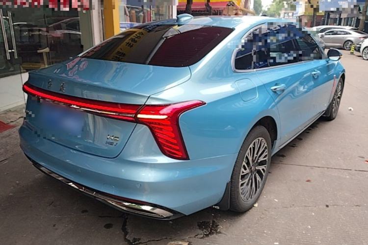 Used Hongqi H5 2024 1.5T HEV Smart Connect Flagship Edition Rear Right 45 Deg