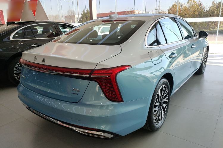 Used Hongqi H5 2024 1.5T HEV Smart Connect Flagship Edition Rear Right 45 Deg