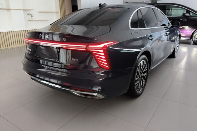 Used Hongqi H5 2024 2.0T Automatic Smart Connect Flagship Edition Rear Right 45 Deg