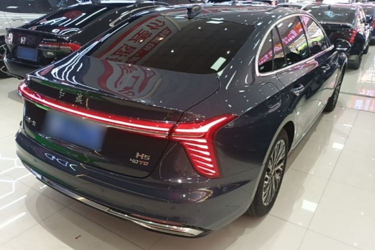 Used Hongqi H5 2024 2.0T Automatic Smart Connect Flagship Edition Rear Right 45 Deg