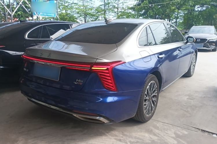 Used Hongqi H5 2024 2.0T Automatic Smart Connect Flagship Edition Rear Right 45 Deg