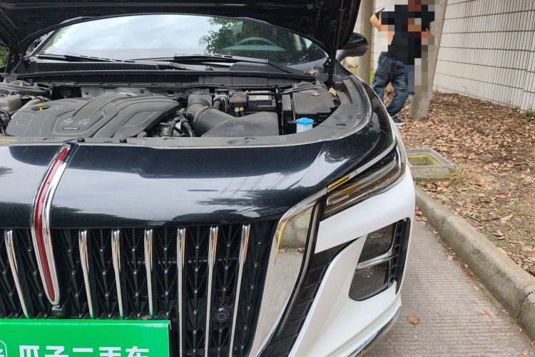 Used Hongqi H5 2024 2.0T Automatic Smart Connect Flagship Edition Engine Bay Left