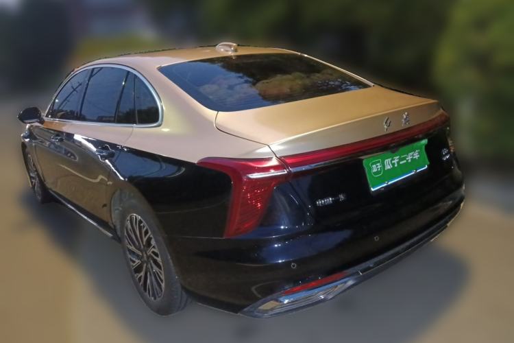 Used Hongqi H5 2024 2.0T Automatic Smart Connect Flagship Edition Rear Left 45 Deg