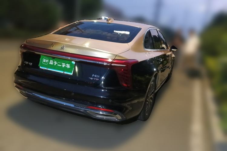 Used Hongqi H5 2024 2.0T Automatic Smart Connect Flagship Edition Rear Right 45 Deg