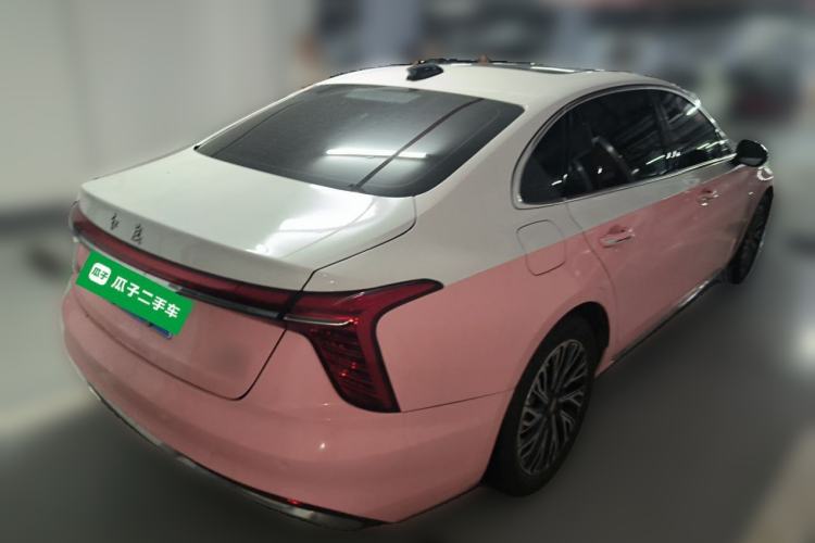 Used Hongqi H5 2024 2.0T Automatic Smart Connect Flagship Edition Rear Right 45 Deg