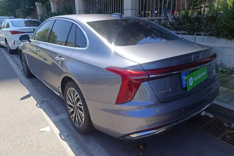 Used Hongqi H5 2024 2.0T Automatic Smart Connect Flagship Edition Rear Left 45 Deg