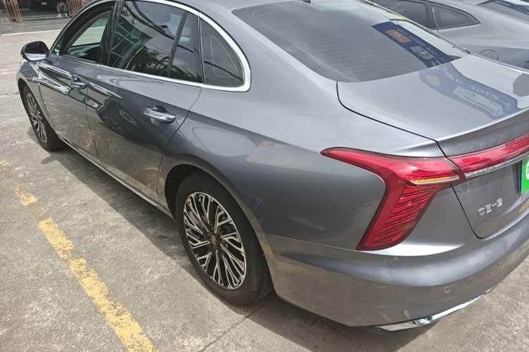 Used Hongqi H5 2024 2.0T Automatic Smart Connect Flagship Edition Rear Left 45 Deg