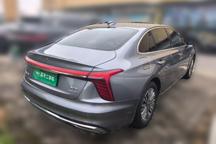 Used Hongqi H5 2024 2.0T Automatic Smart Connect Flagship Edition Rear Right 45 Deg
