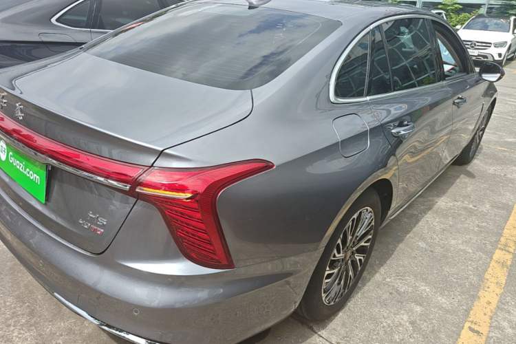 Used Hongqi H5 2024 2.0T Automatic Smart Connect Flagship Edition Rear Right 45 Deg