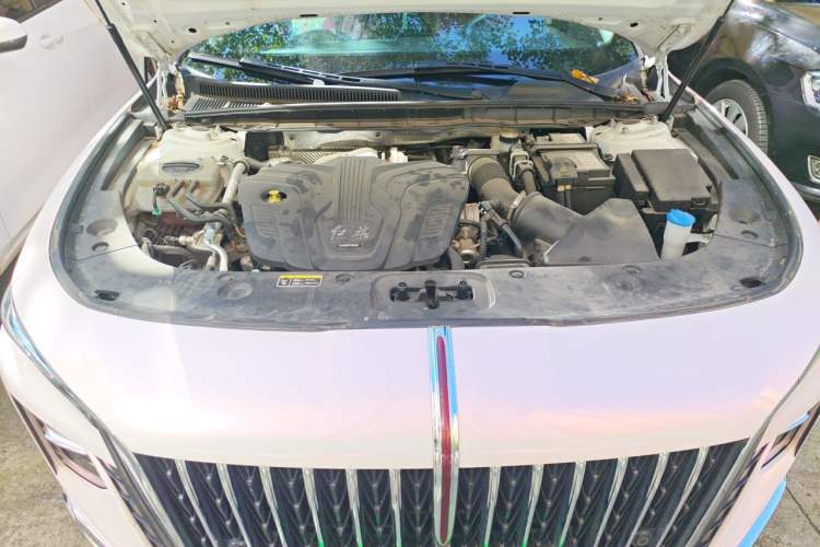 Used Hongqi H5 2024 2.0T Automatic Smart Connect Flagship Edition Engine Bay