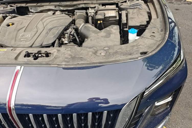 Used Hongqi H5 2024 2.0T Automatic Smart Connect Flagship Edition Engine Bay Left