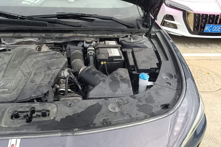 Used Hongqi H5 2024 2.0T Automatic Smart Connect Flagship Edition Engine Bay Left