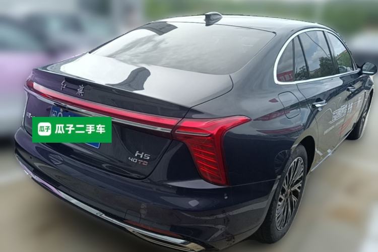 Used Hongqi H5 2024 2.0T Automatic Smart Connect Flagship Edition Rear Right 45 Deg